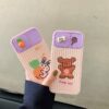 Kawaii 3D Cartoon Bear iPhone Case bear kawaii