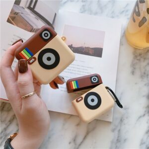 Kawaii Instagram Camera Airpods Case Camera kawaii