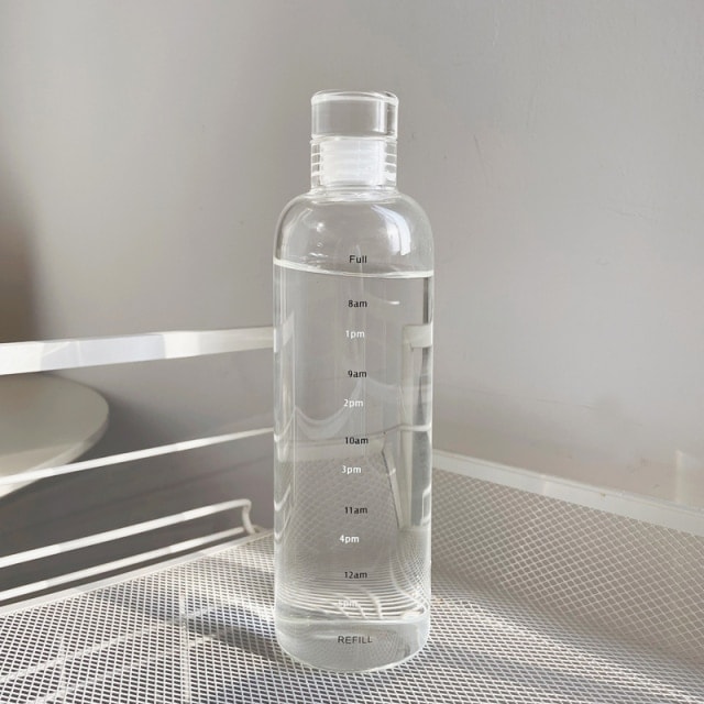 Korean Simple Style Glass Bottle 500ml