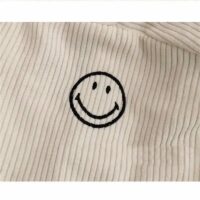 Camisa Smiley Simple Fresca novio kawaii