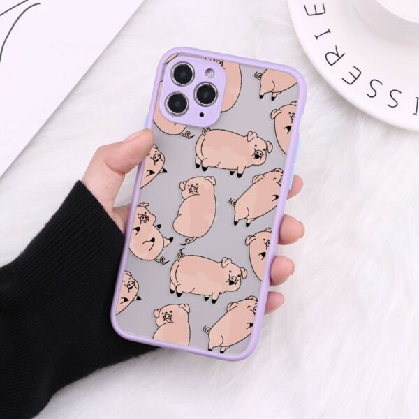 Cute Cartoon Pig iPhone Case Cartoon kawaii
