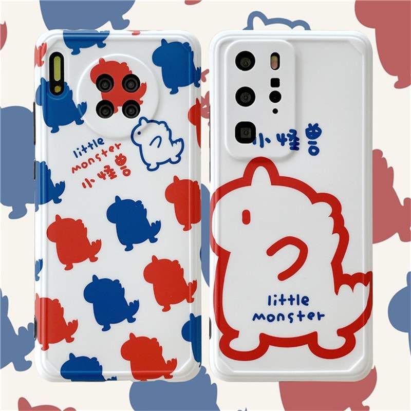 Cute Cartoon Little Monster Huawei Phone Case