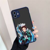 日本アニメ デーモン スレイヤー iPhone ケース鬼滅の刃かわいい
