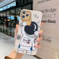Patrón divertido de astronauta Funda de iPhone astronauta kawaii