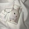 Cute Little White Bunny iPhone Case bunny kawaii