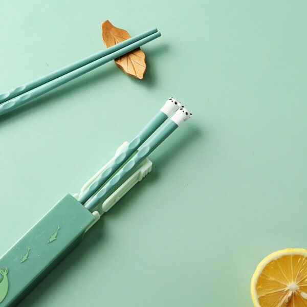 Kawaii Panda Portable Cutlery Set Chopsticks kawaii