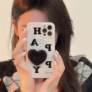 Cute Love Heart Letters iPhone Case Cute kawaii