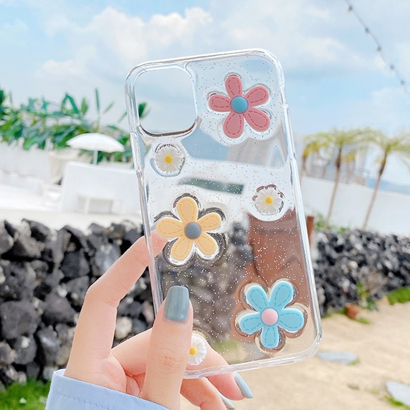 Cute Daisy Flower iPhone Case