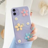 Leuk Daisy Flower iPhone-hoesje Leuke kawaii