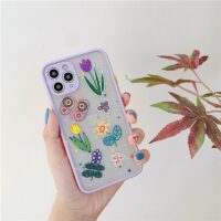 3D 구호 꽃 아이폰 케이스 아이폰 11 귀엽다