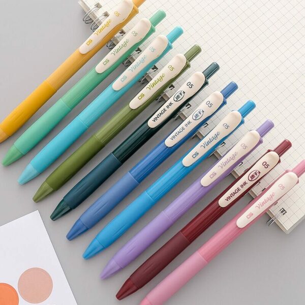 Kawaii Vintage Same Colored Highlighter Pen 4PCS Art kawaii