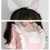 Kawaii Pink Loli Maid Dress Cosplay kawaii