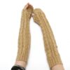 Fashion Long White Knit Gloves Fashion kawaii