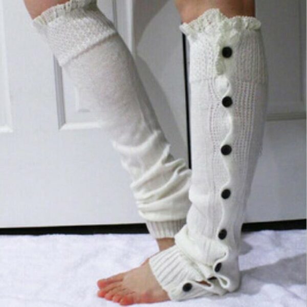 Winter Fashion Knit Socks Boots kawaii