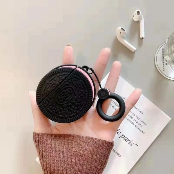 Cute Oreo Biscuit Airpods & Airpods Pro Case Biscuit Bear kawaii