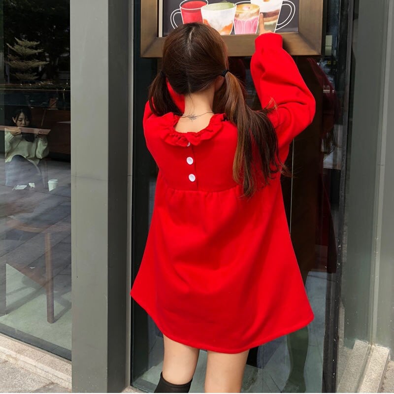 Cute Soft Girl Korean Anime Sweatshirt