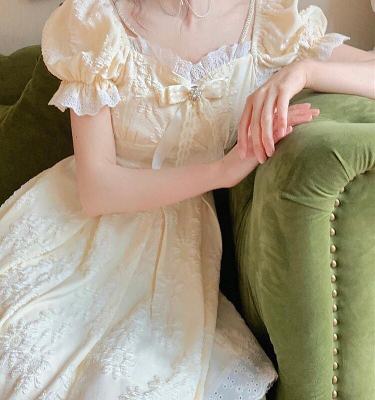 Kawaii Vintage Lace Princess Fairy Dress