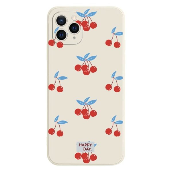 kawaii Sweet Cherry art iPhone Case Cherry kawaii