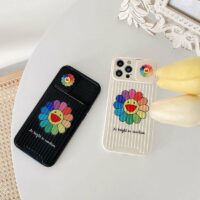 Etui na iPhone'a z motywem kreskówkowego kwiatka Kreskówka kwiat kawaii