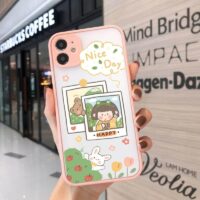 Ours souriant Kawaii Coque et skin iPhone ours kawaii