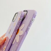 Coque et skin iPhone Fleurs violettes Fleurs kawaii