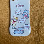 Kawaii Pink Cat Ear iPhone Case