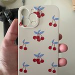 kawaii Sweet Cherry art iPhone Case
