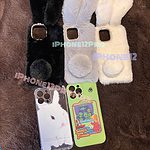 Cute Little White Bunny iPhone Case