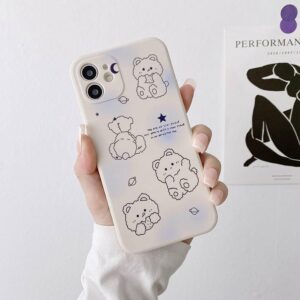 Vintage Cookie Bear iPhone Case Art kawaii