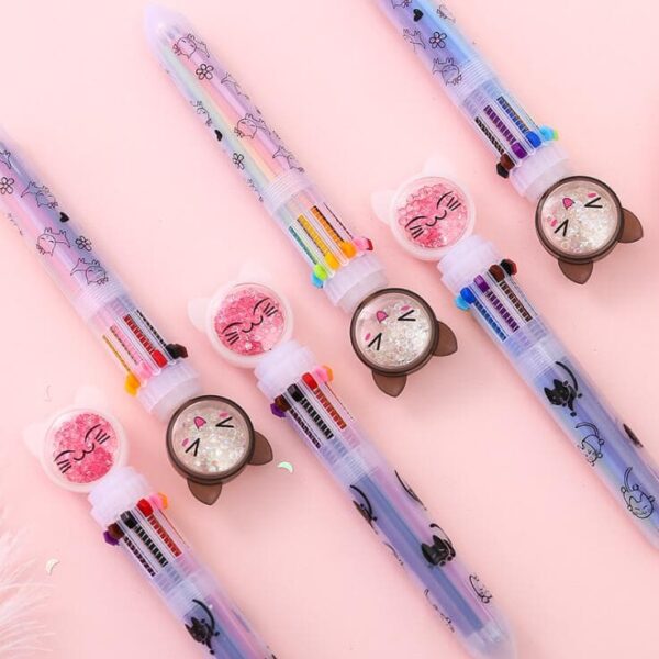 Multi-color Kitty Kawaii Pen 1PC Ballpoint Pen kawaii