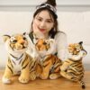 Kawaii White Tiger Plush Toy Soft Dolls kawaii