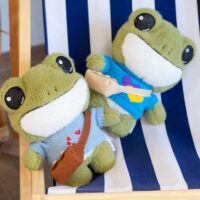 Cute Big Eyes Frog Plush  Toy Frog kawaii