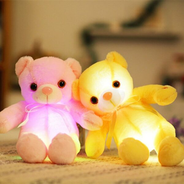 Creative Luminous Bear Plush Toy bear kawaii