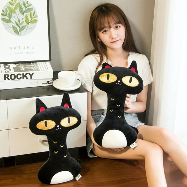 Magic Black Cat Plush Toy Black Cat kawaii