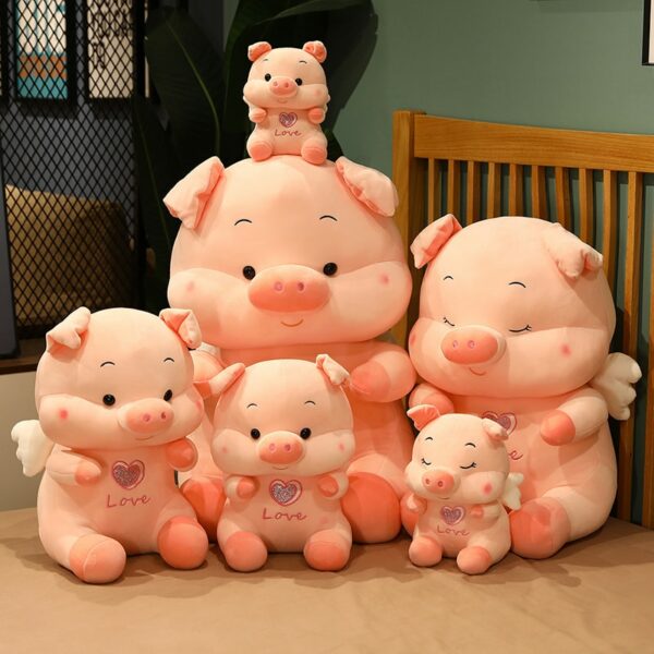 Cute Fat Angel Pig Plush Toys Dolls kawaii