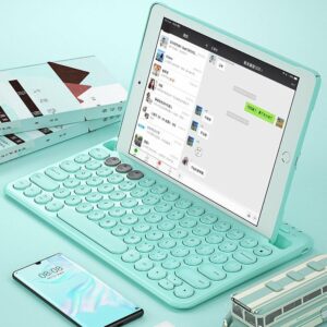 Kawaii Pastellfarbene kabellose Tastatur iPad-Kawaii