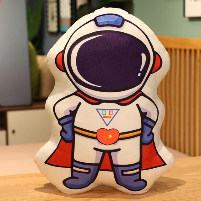 Cartoon Rocket Astronaut Plush Toy