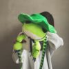 Cute Frog Plush Shoulder Bag Frog kawaii