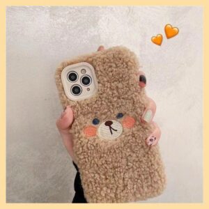 Kawaii Bruine Beer Pluche iPhone Hoesje Bruine Beer kawaii Kawaii Bruine Beer Pluche iPhone Hoesje Bruine Beer kawaii