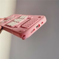 iPhone-hoesje met retro roze hart van Kawaii Hart kawaii