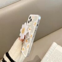 Niedliche Sommerblumen-iPhone-Hülle Halterung kawaii