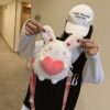 Fluffy Bunny Messenger Bag bear kawaii