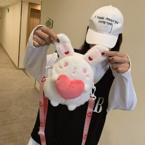 Fluffy Bunny Messenger Bag beer kawaii Fluffy Bunny Messenger Bag beer kawaii
