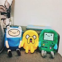 Beemo, Finn & Jake Figure Adventure Time Plysch Crossbody-väska Beemo kawaii