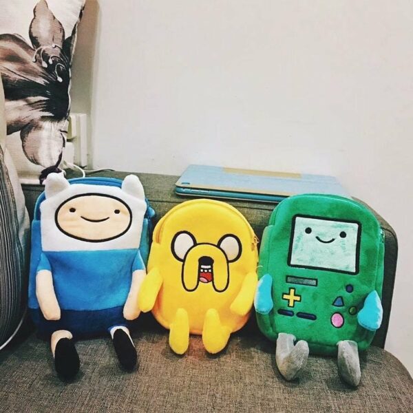 Beemo, Finn & Jake Figure Adventure Time Plush Crossbody Bag Beemo kawaii