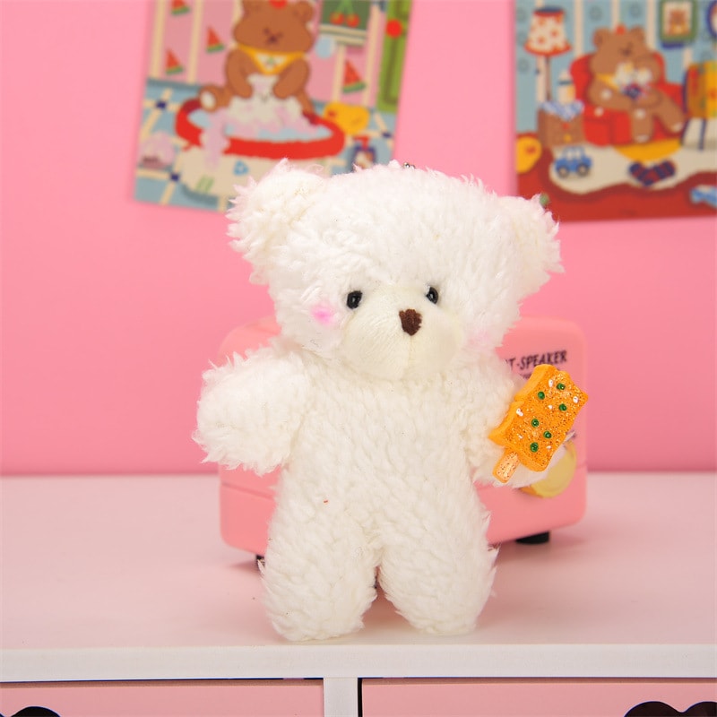 Kawaii Cute Bear Plush Doll Keychain