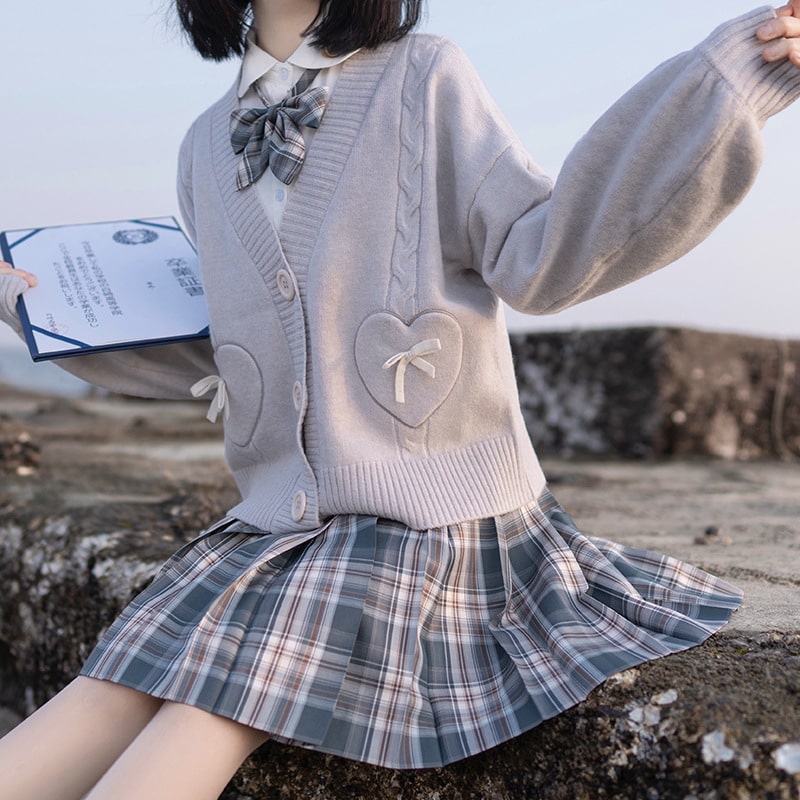 Kawaii Youth School Uniform Sweater