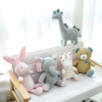한국의 뜨거운 토끼 플러시 장난감 코끼리 귀엽다