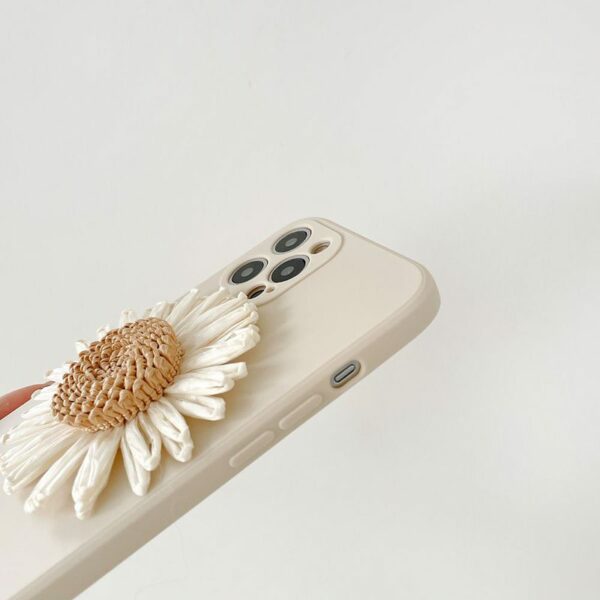 White Weave Daisy Flower iPhone Case Daisy kawaii