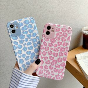 Luxury Pink Leopard Print iPhone Case Leopard Print kawaii